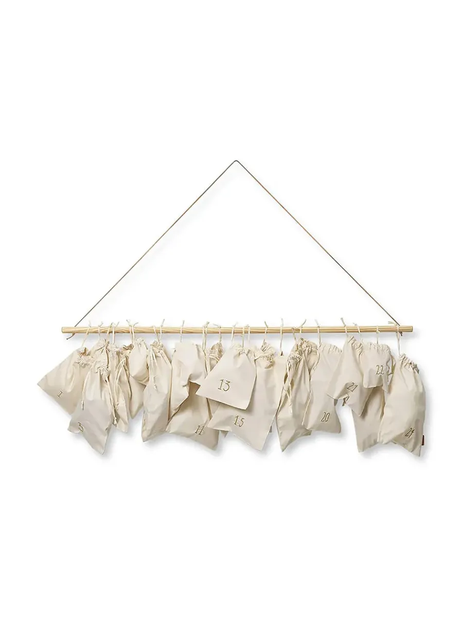Ferm Living Christmas Countdown, 24 bags fra Sale