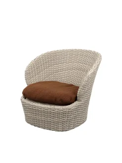 Cane-line Coast Loungestol med. Swivel, sand fra Outlet