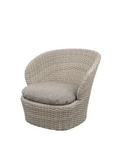 Cane-line Coast Loungestol med. Swivel, sand fra Outlet