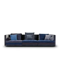 Eilersen Cocoon Sofa Blues Multi-Colour, 320 x 106 cm fra Best