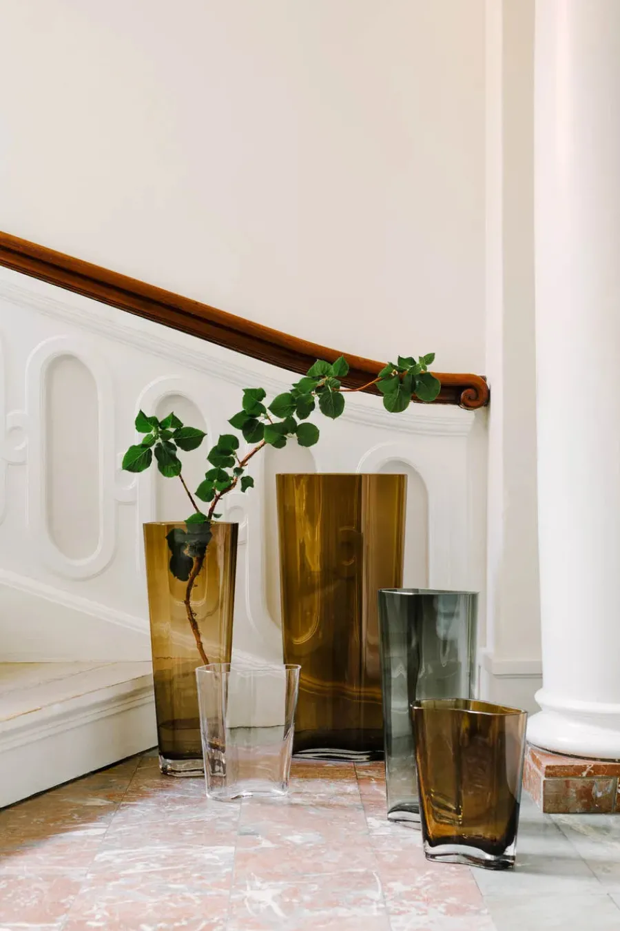 &Tradition Collect Glass Vases, Smoked fra Discount