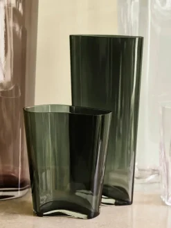 &Tradition Collect Glass Vases, Smoked fra Discount