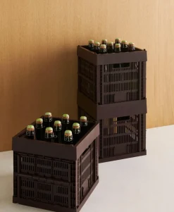 HAY Colour Crate Cube, Bordeaux fra Outlet