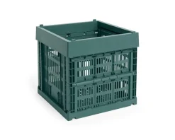 HAY Colour Crate Cube, Dark green fra Hot