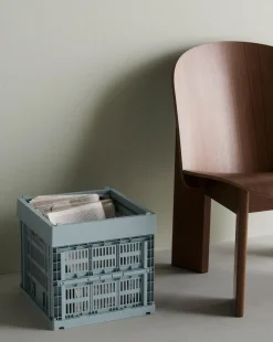 HAY Colour Crate Cube, Dusty blue fra Hot