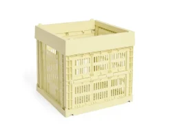 HAY Colour Crate Cube, Light yellow fra Discount