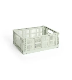 HAY Colour Crate Medium, Mint fra Sale