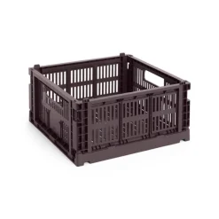 HAY Colour Crate Medium Square, Bordeaux fra Sale