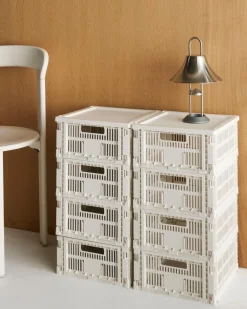 HAY Colour Crate Medium Square, Bordeaux fra Sale