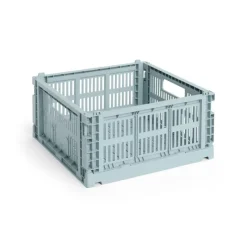 HAY Colour Crate Medium Square, Dusty blue fra