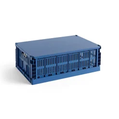 HAY Colour crate metal låg, large fra Outlet