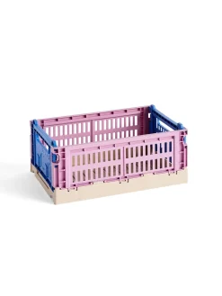 HAY Colour crate S, dark blue fra Online