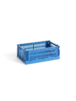 HAY Colour crate S, electric blue fra Discount