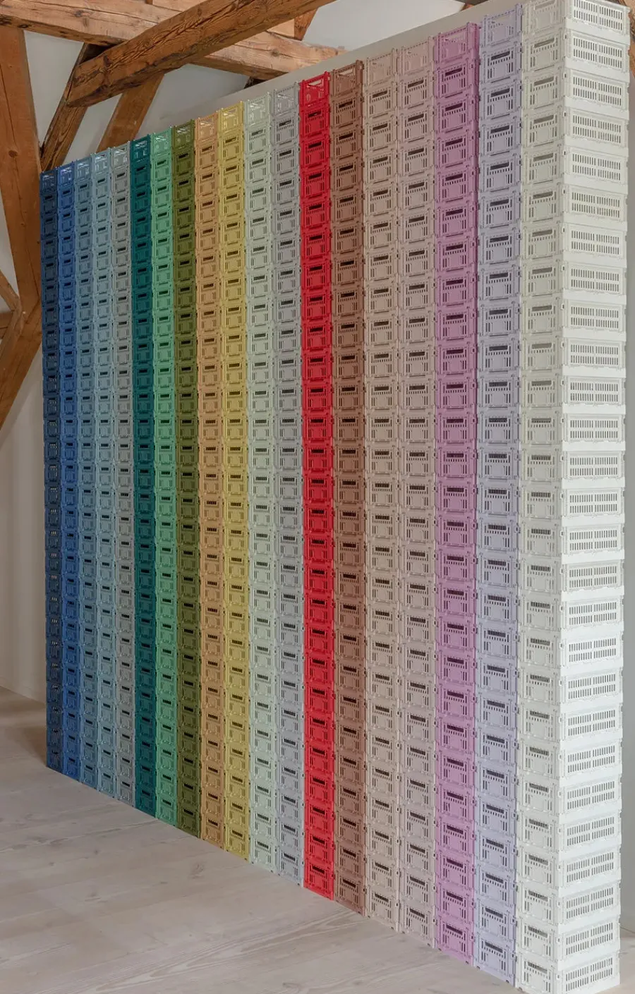 HAY Colour crate S, golden yellow fra Online