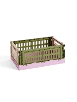 HAY Colour crate S, golden yellow fra Online