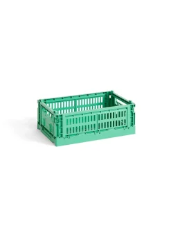 HAY Colour crate S, golden yellow fra Online