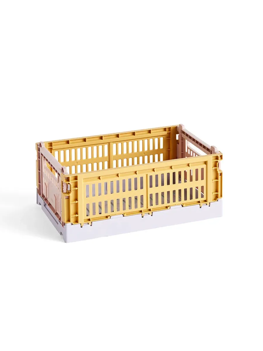 HAY Colour crate S, mix dusty rose fra Discount