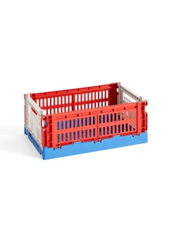HAY Colour crate S, mix dusty blue fra Sale