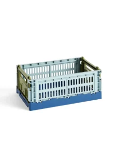 HAY Colour crate S, mix sky blue fra Online