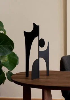 Ferm Living Contour Piece, Black fra Clearance