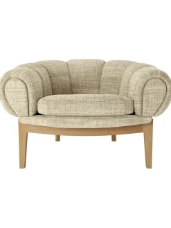 GUBI Croissant Lounge Chair, fabric fra Hot
