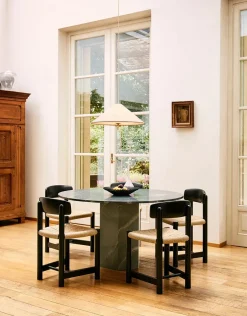 GUBI Daumiller Side Chair, black pine fra Sale