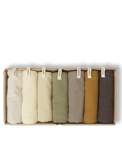 Ferm Living Day Tea Towel Set, sæt á 7 stk. fra Outlet