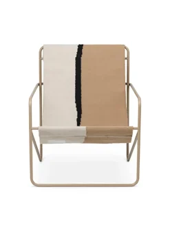 Ferm Living Desert Lounge Chair, cashmere fra Best