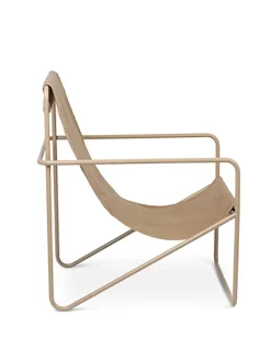 Ferm Living Desert Lounge Chair, cashmere fra Best