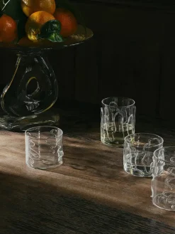 Ferm Living Doodle Glasses Low, sæt á 2 stk. fra Sale