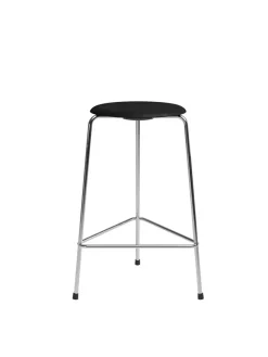 Fritz Hansen Dot Barstol, sortlakeret ask af Arne Jacobsen Hot