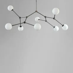 101 Copenhagen Drop Bulp Chandelier, grey fra Online