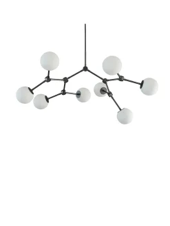 101 Copenhagen Drop Bulp Chandelier, mini grey fra Clearance