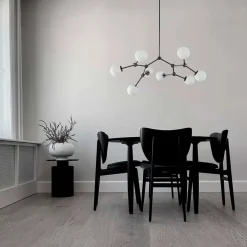101 Copenhagen Drop Bulp Chandelier, mini grey fra Clearance