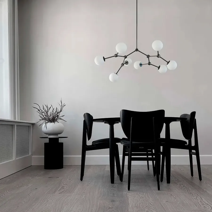 101 Copenhagen Drop Bulp Chandelier, mini grey fra Clearance