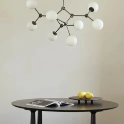 101 Copenhagen Drop Bulp Chandelier, mini grey fra Clearance