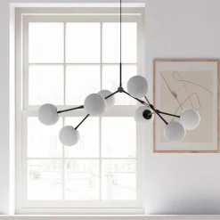 101 Copenhagen Drop Bulp Chandelier, mini grey fra Clearance