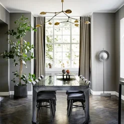 101 Copenhagen Drop Chandelier, brass fra Best