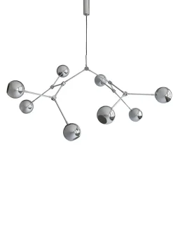 101 Copenhagen Drop Chandelier Globe, Burned Black fra Discount