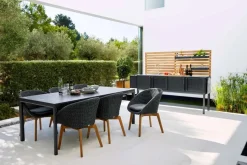 Cane-line Drop Spisebord, 200x100 cm fra Online