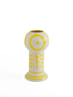 raawii Dummy Vase, yellow fra Outlet