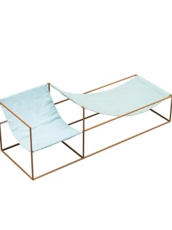 Valerie Objects Duo Seat, blue/green fra Best