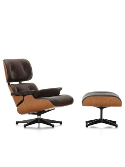 Vitra Eames Lounge Chair inkl. Fodskammel fra Outlet