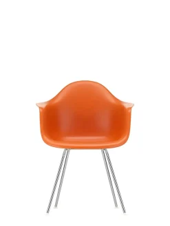 Vitra Eames Plastic Armchair DAX, forkromet fra Best