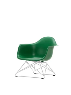 Vitra Eames Plastic Armchair LAR, hvidlakeret fra Outlet