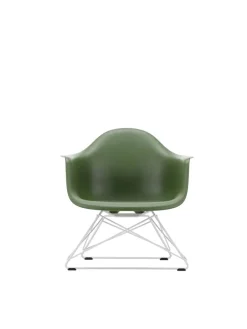 Vitra Eames Plastic Armchair LAR, hvidlakeret fra Outlet
