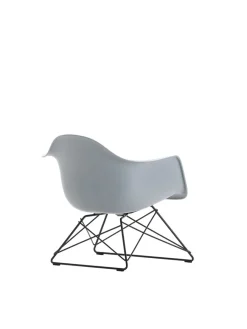 Vitra Eames Plastic Armchair LAR, sortlakeret fra Best