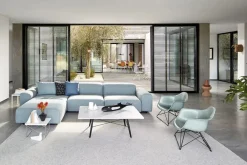 Vitra Eames Plastic Armchair LAR, sortlakeret fra Best