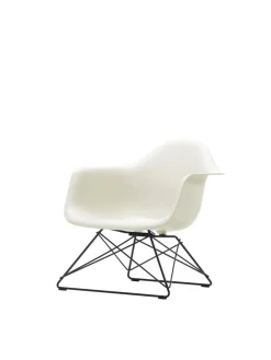 Vitra Eames Plastic Armchair LAR, sortlakeret fra Best