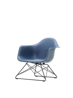 Vitra Eames Plastic Armchair LAR, sortlakeret fra Best